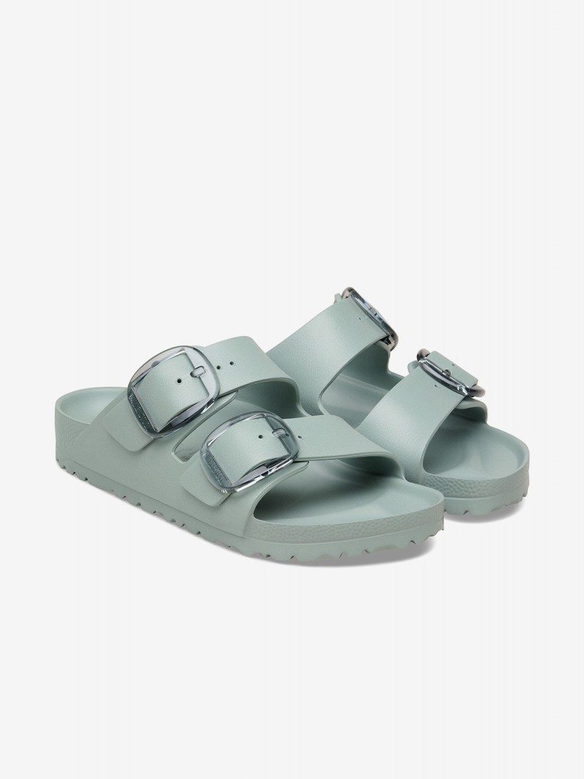 Birkenstock Arizona Big Buckle Eva Grey Slides Birkenstock Arizona Big Buckle Eva Grey Slides