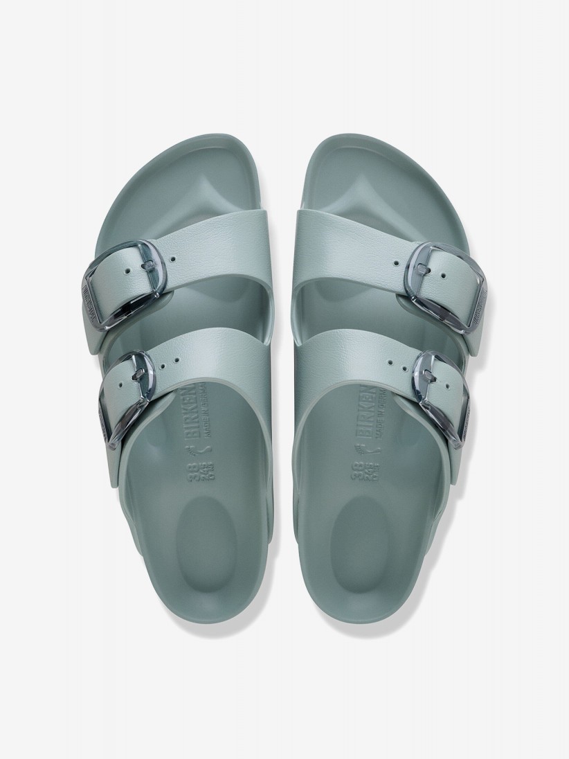 Birkenstock Arizona Big Buckle Eva Grey Slides Birkenstock Arizona Big Buckle Eva Grey Slides