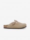 Chanclas Birkenstock Boston Gamuza Kids Beige Chanclas Birkenstock Boston Gamuza Kids Beige