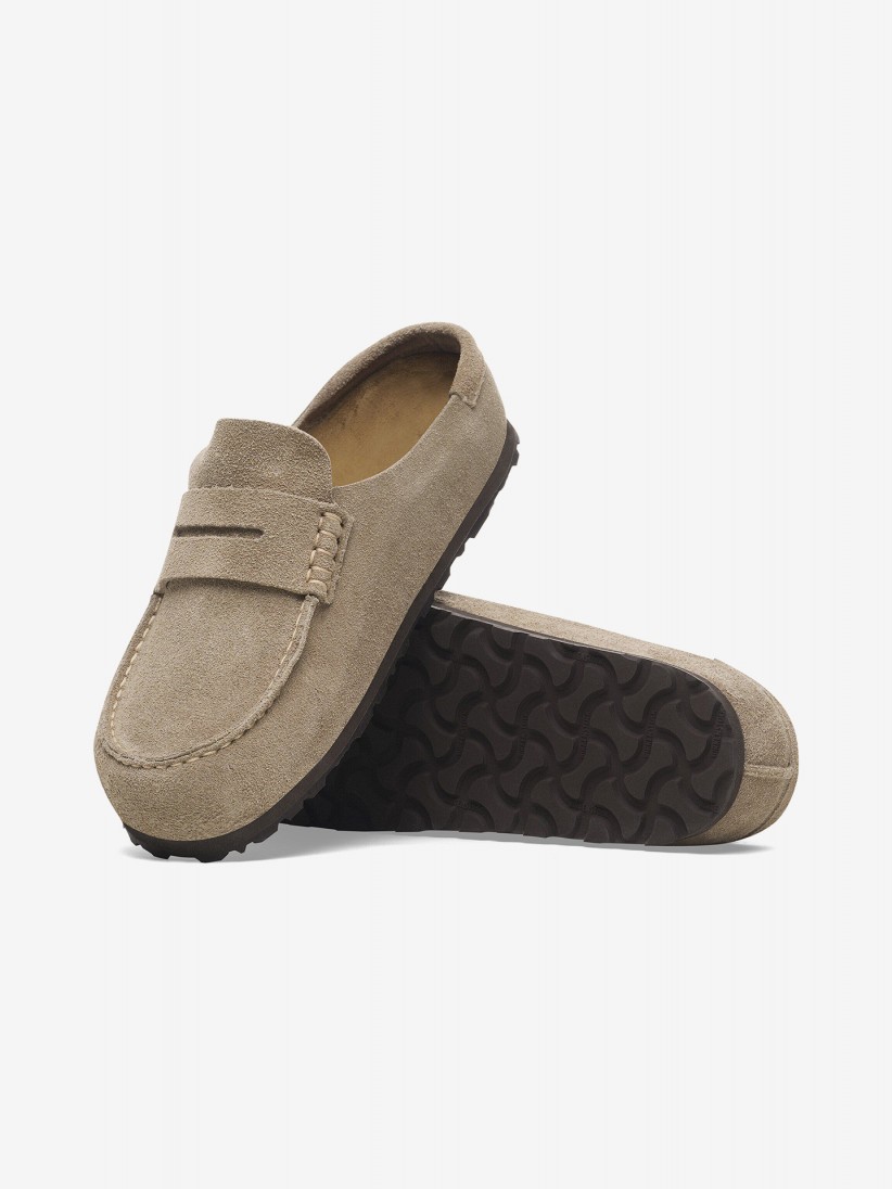 Chanclas Birkenstock Naples Wrapped Gamuza Beige Chanclas Birkenstock Naples Wrapped Gamuza Beige