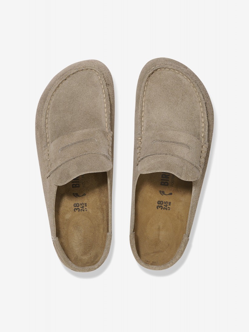 Chanclas Birkenstock Naples Wrapped Gamuza Beige Chanclas Birkenstock Naples Wrapped Gamuza Beige