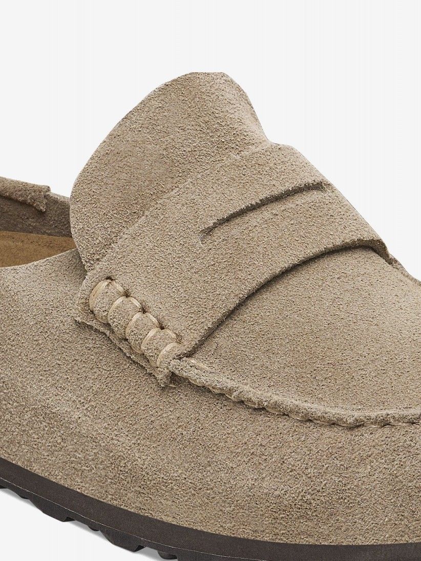 Chanclas Birkenstock Naples Wrapped Gamuza Beige Chanclas Birkenstock Naples Wrapped Gamuza Beige