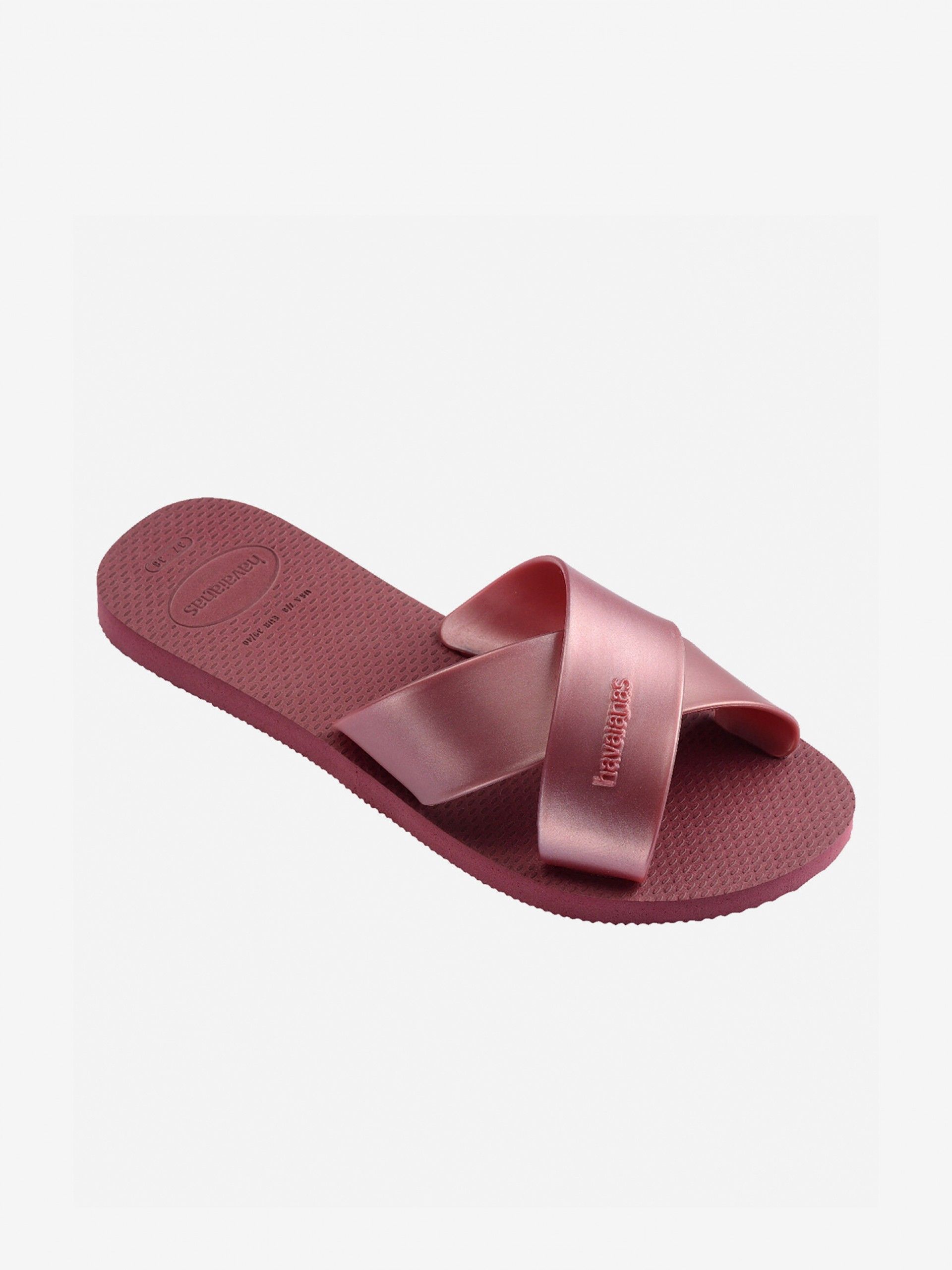 Chanclas Havaianas Aqua Metallic Burdeos