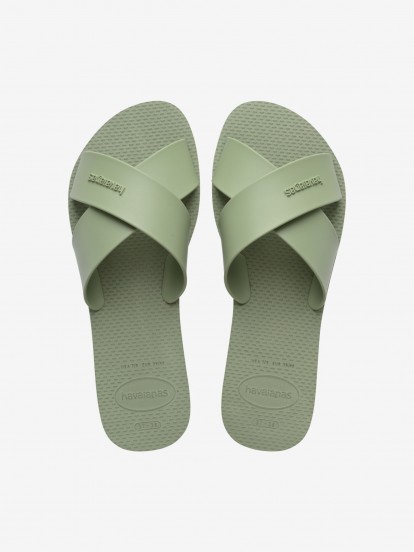Chinelos Havaianas Aqua verdes