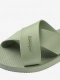 Havaianas Aqua Green Slides Havaianas Aqua Green Slides