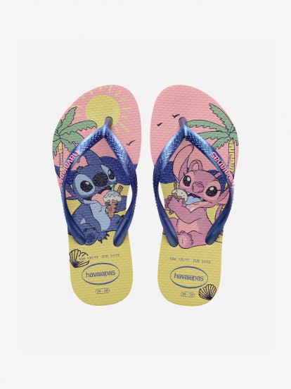 Havaianas Slim Disney Lilo & Stitch Kids Flip-Flops Havaianas Slim Disney Lilo & Stitch Kids Flip-Flops
