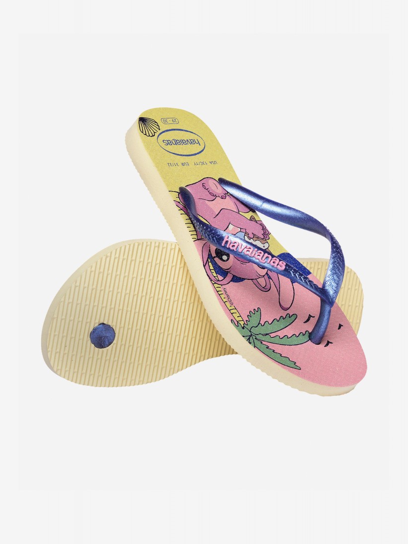 Havaianas Slim Disney Lilo & Stitch Kids Flip-Flops Havaianas Slim Disney Lilo & Stitch Kids Flip-Flops