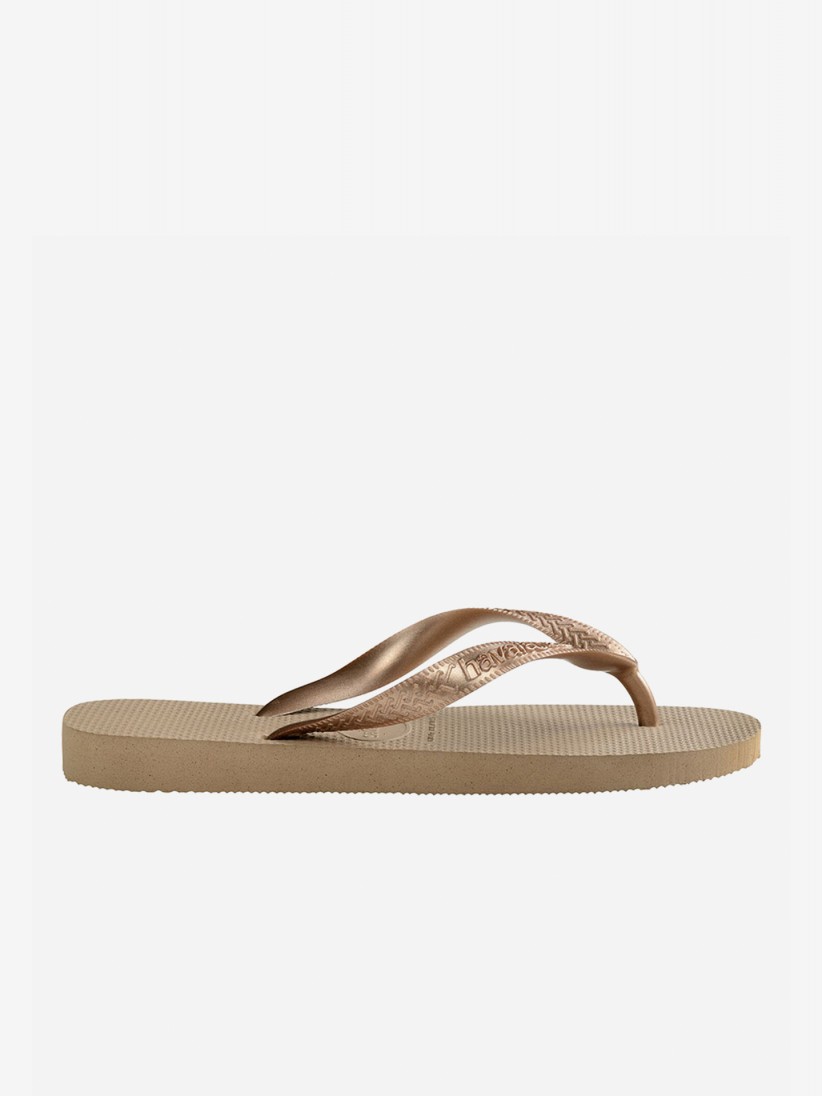 Havaianas Top Glitter Bronze Flip Flops Havaianas Top Glitter Bronze Flip Flops