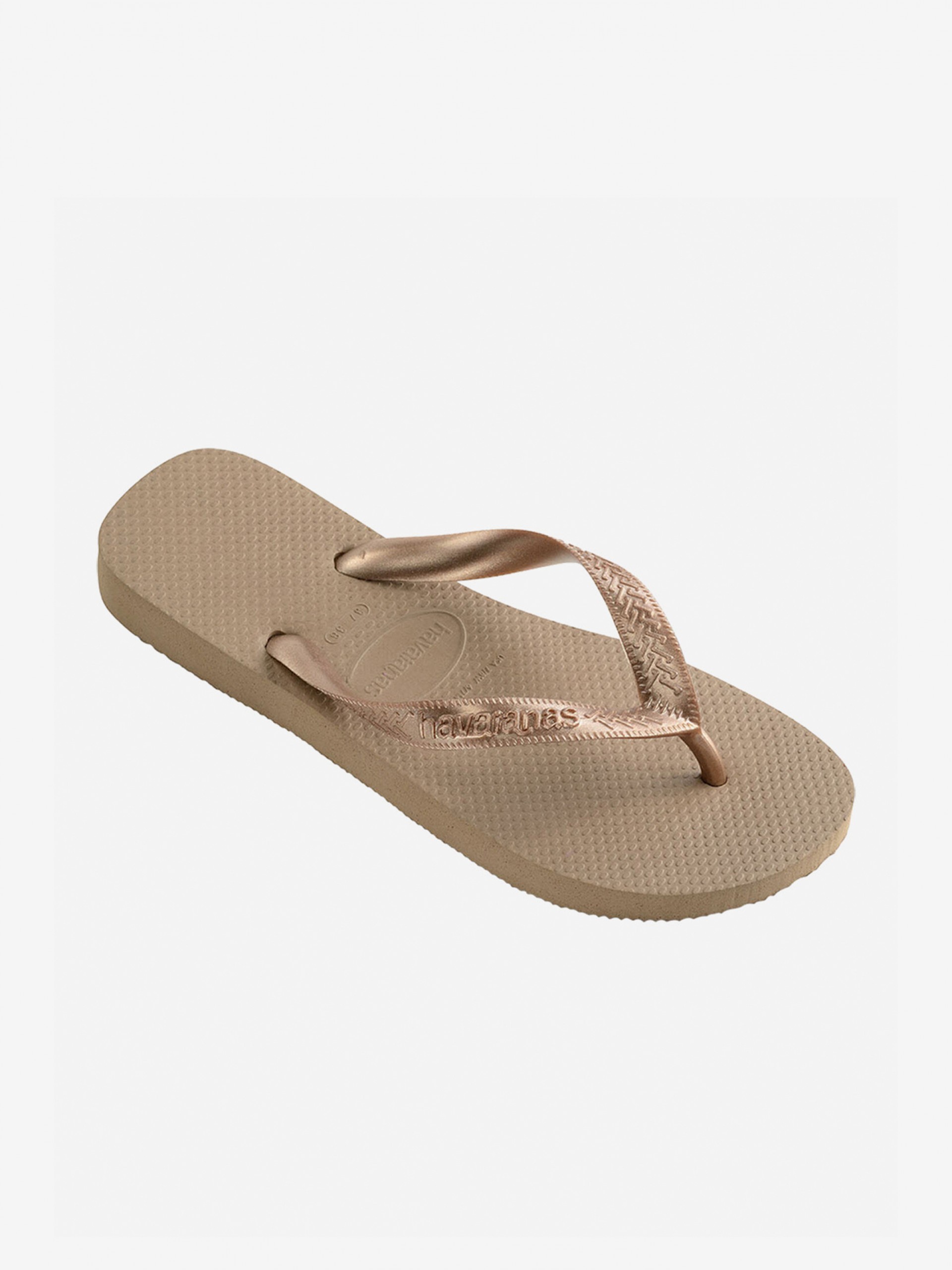Chinelos Havaianas Top Tiras Bronze