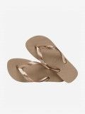 Havaianas Top Glitter Bronze Flip Flops Havaianas Top Glitter Bronze Flip Flops