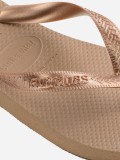 Havaianas Top Glitter Bronze Flip Flops Havaianas Top Glitter Bronze Flip Flops