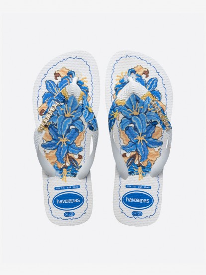 Havaianas Top Tropicalia Vibes II White Flip Flops