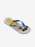 Chinelos Havaianas Simpsons Brancos e Azuis Chinelos Havaianas Simpsons Brancos e Azuis