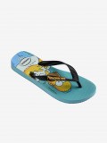 Chinelos Havaianas Simpsons Azuis e Pretos Chinelos Havaianas Simpsons Azuis e Pretos
