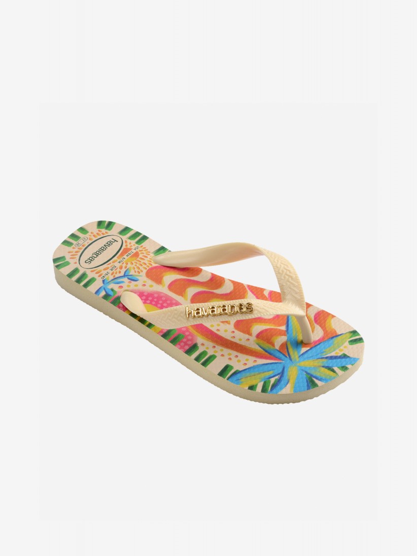 Havaianas Top Bossa Beige Flip Flops