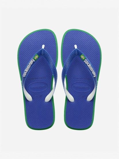 Chinelos Havaianas Brasil Twist Azuis