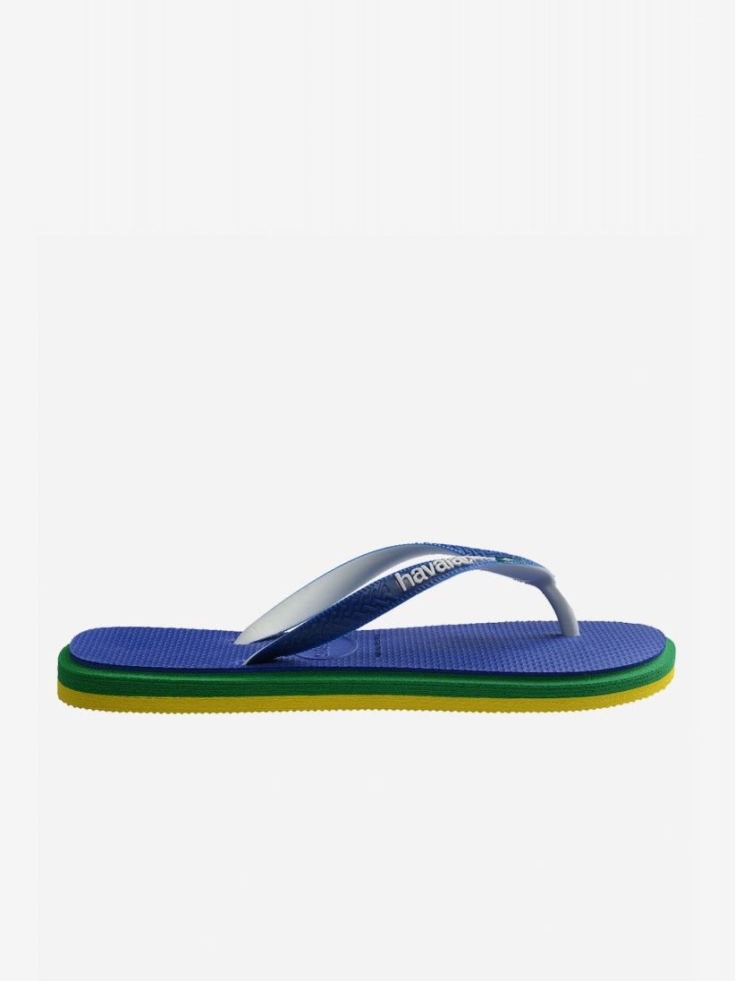 Chinelos Havaianas Brasil Twist Azuis Chinelos Havaianas Brasil Twist Azuis