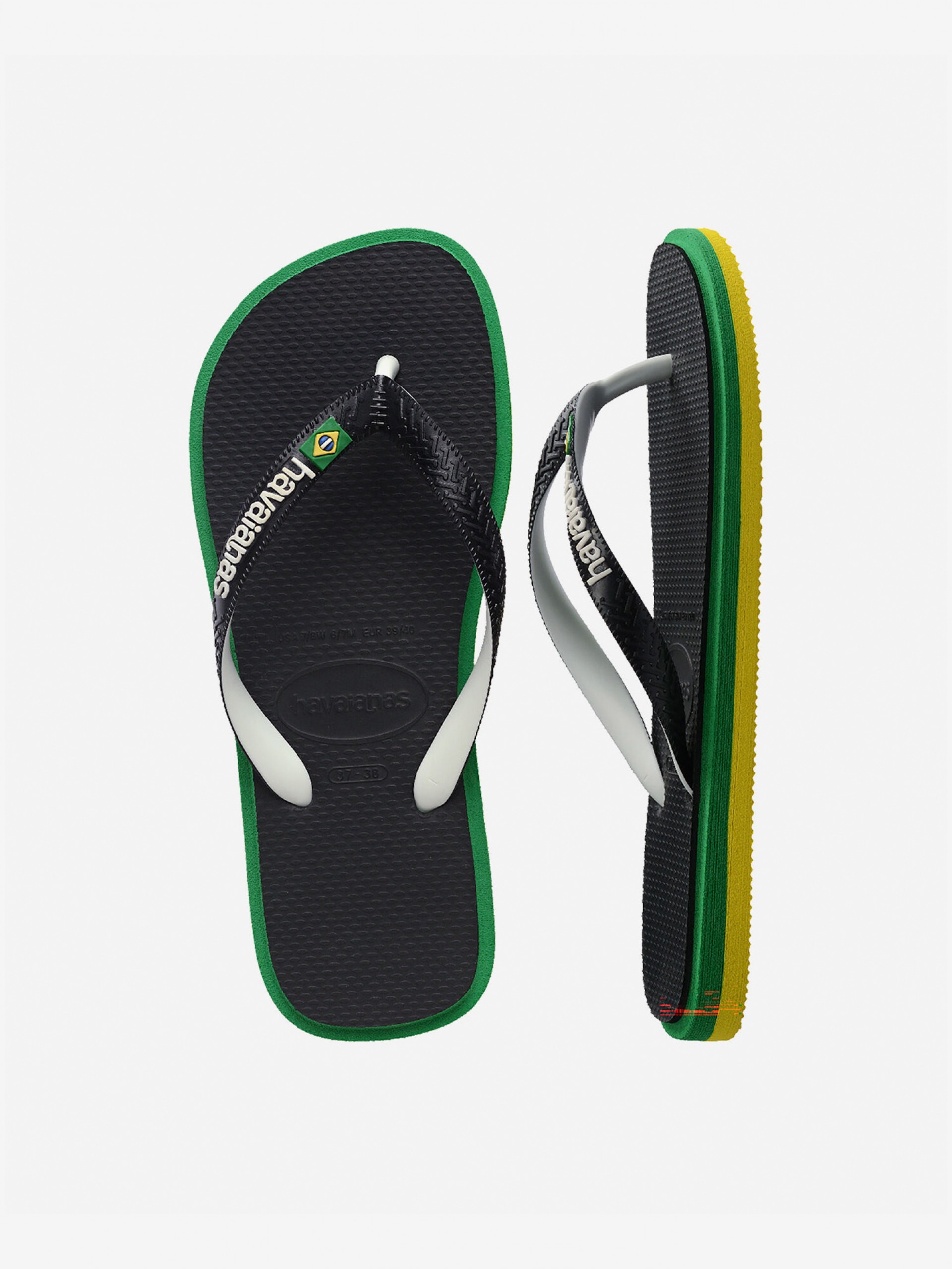 Chanclas Havaianas Brasil Twist Negras