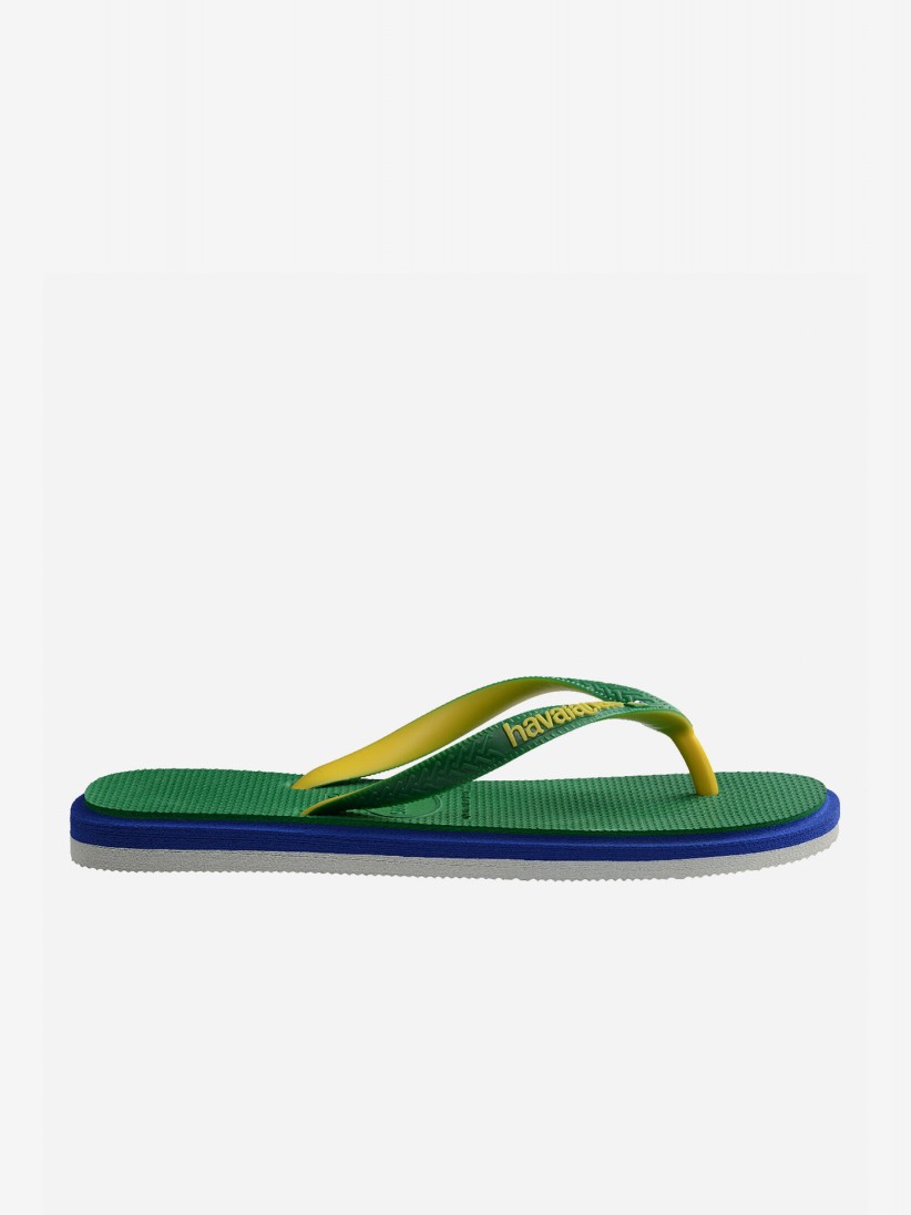 Chinelos Havaianas Brasil Twist Verdes Chinelos Havaianas Brasil Twist Verdes