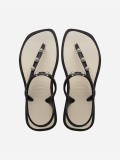 Sandalias Havaianas Flash Fusion Negras y Beige