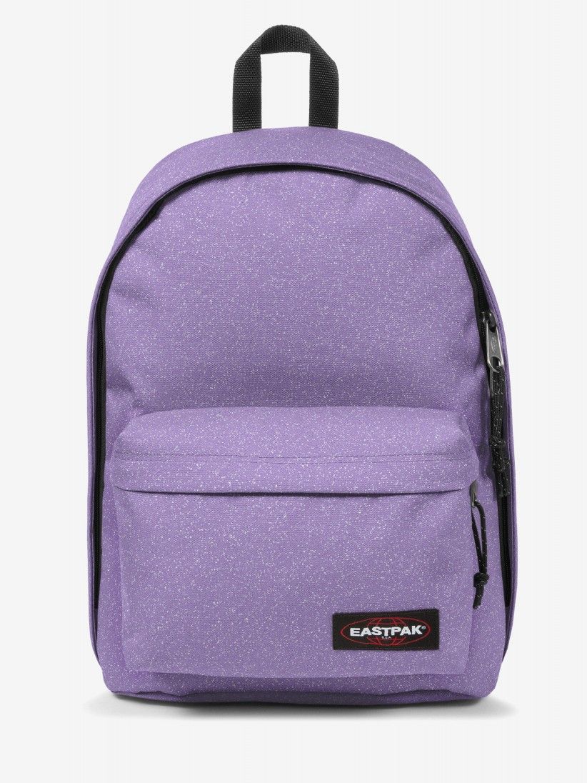 Mochila Escolar Eastpak Out Of Office Lilás Brilhante Mochila Escolar Eastpak Out Of Office Lilás Brilhante