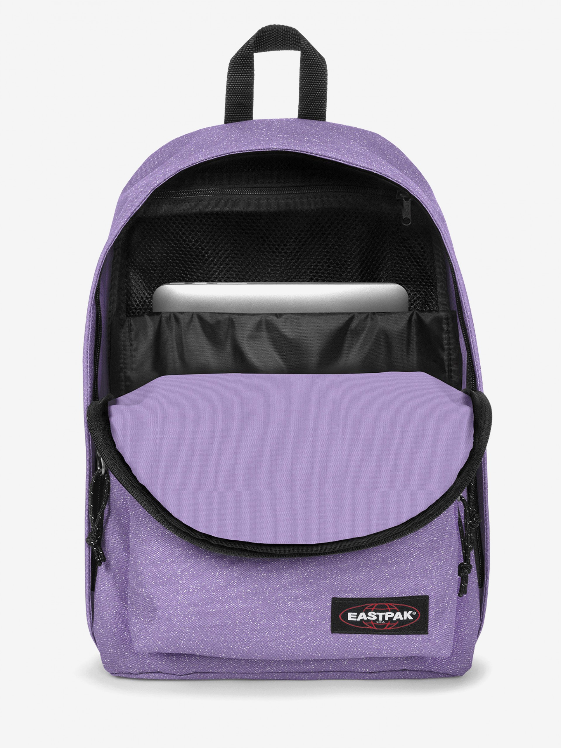Eastpak Out Of Office Glossy Lilac School Backpack