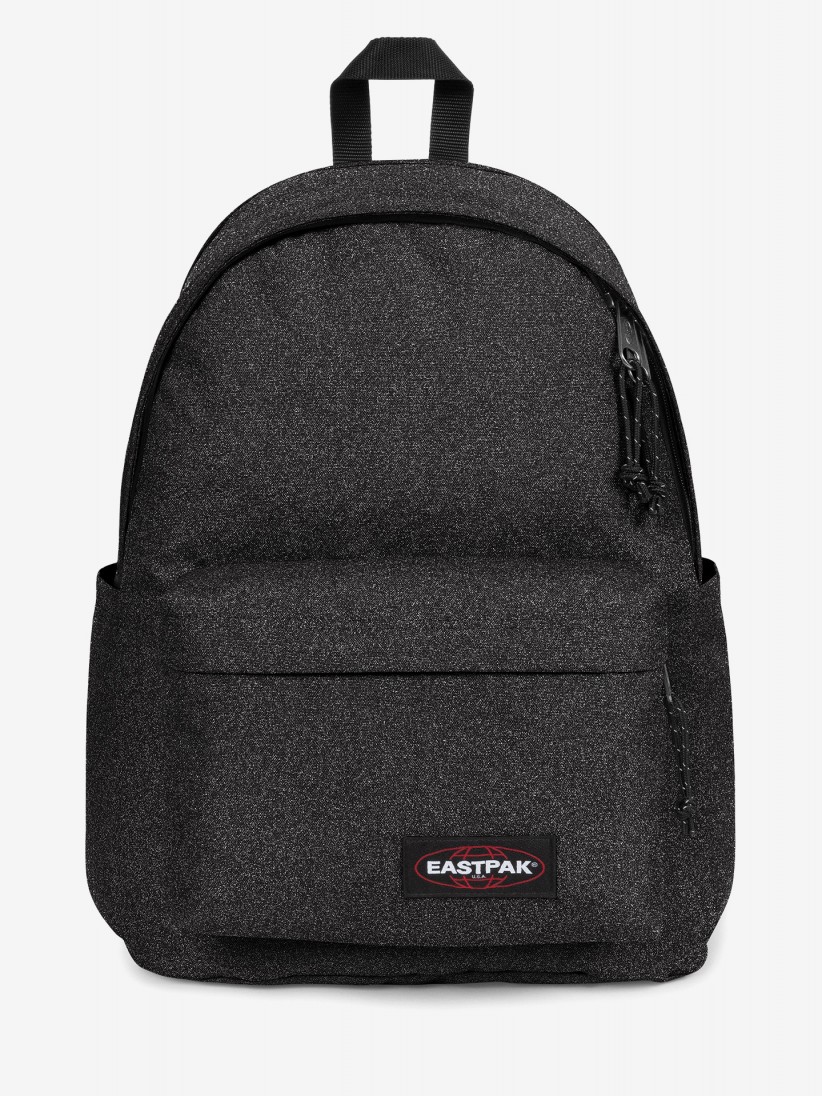 Mochila Escolar Eastpak Day Office Preta Brilhante Mochila Escolar Eastpak Day Office Preta Brilhante