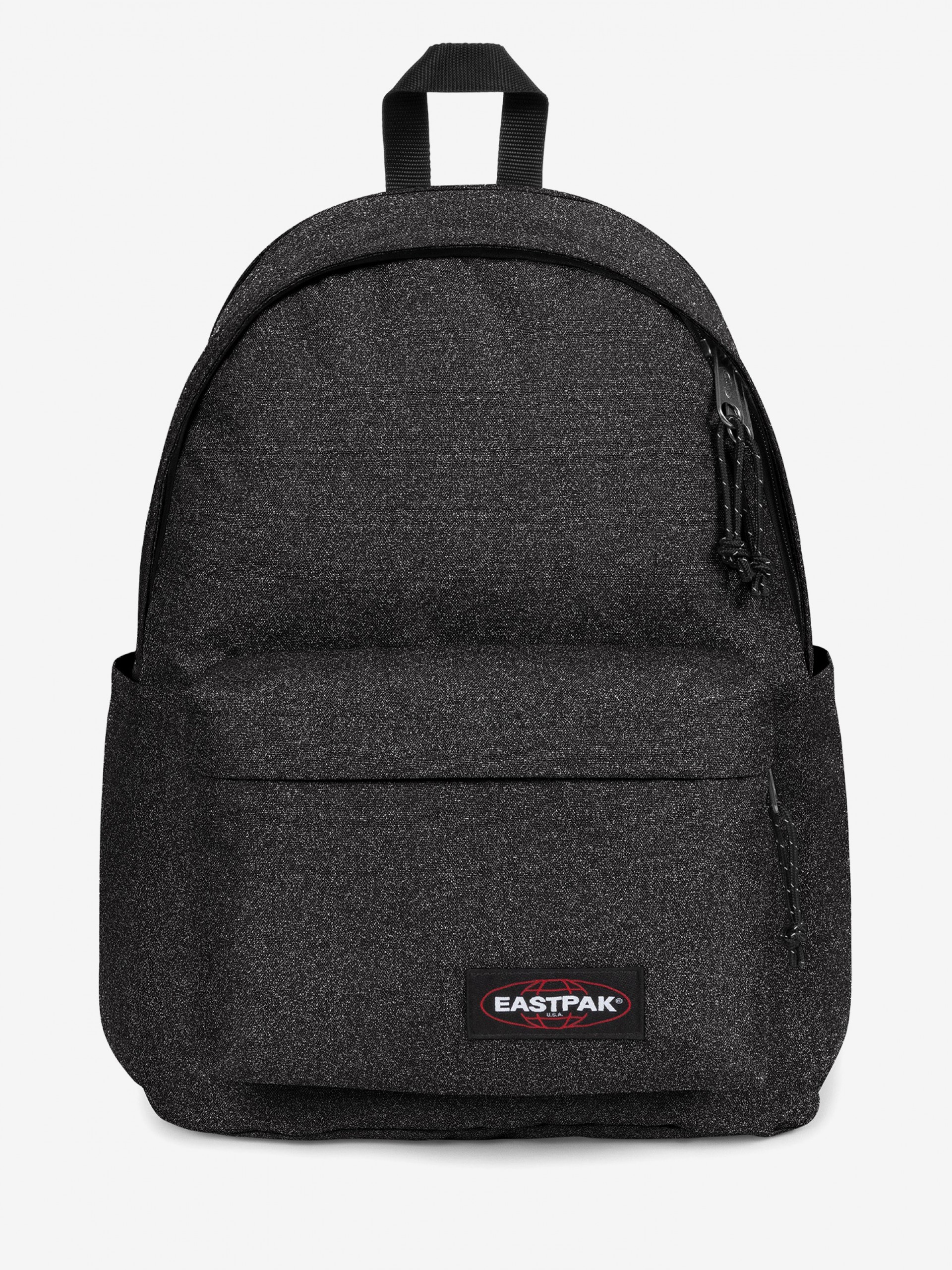 Mochila Escolar Eastpak Day Office Preta Brilhante
