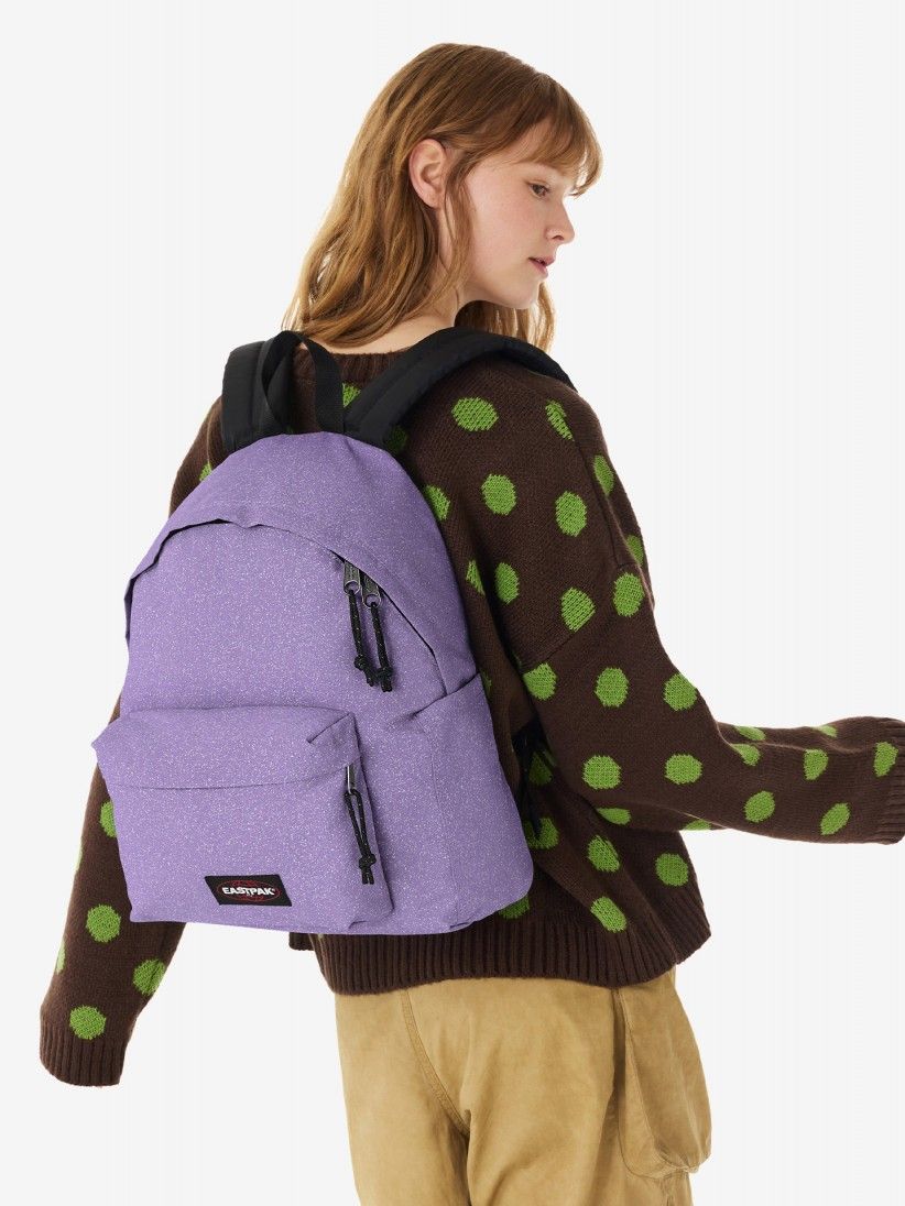 Mochila Escolar Eastpak Day Pak'R Lilás Brilhante Mochila Escolar Eastpak Day Pak'R Lilás Brilhante