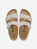 Birkenstock Arizona Suede Grey Slides Birkenstock Arizona Suede Grey Slides