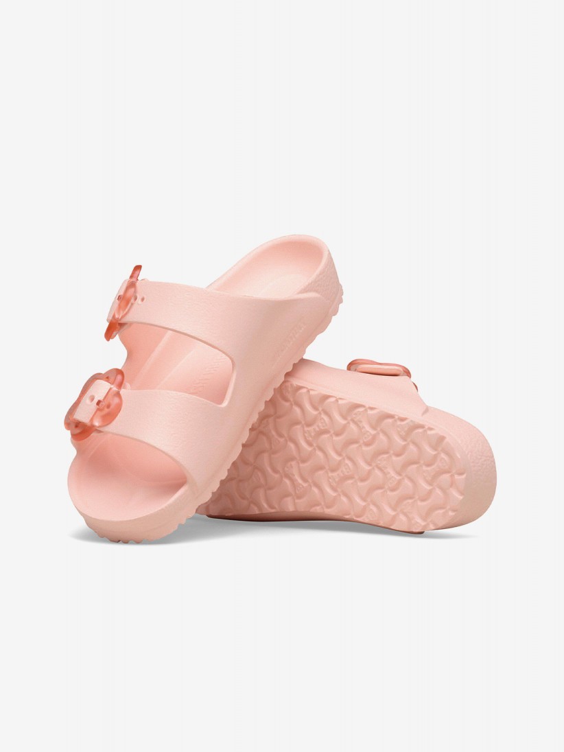 Birkenstock Arizona Flower EVA Kids Pink Slides