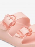 Birkenstock Arizona Flower EVA Kids Pink Slides