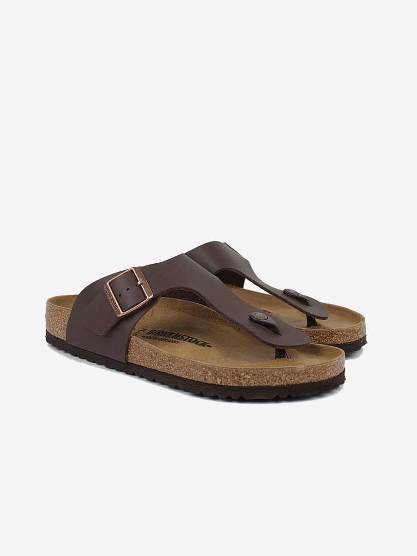 Chinelos Birkenstock Ramses Birko-Flor Castanhos Chinelos Birkenstock Ramses Birko-Flor Castanhos