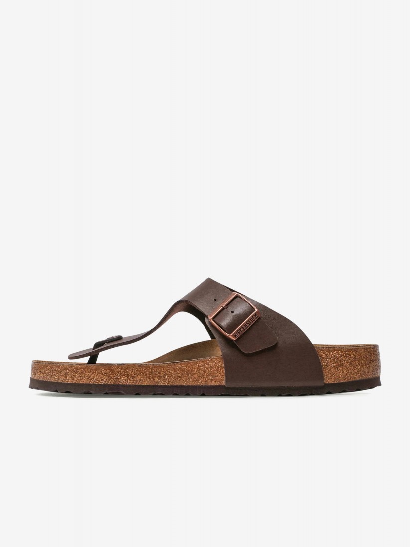 Chinelos Birkenstock Ramses Birko-Flor Castanhos Chinelos Birkenstock Ramses Birko-Flor Castanhos