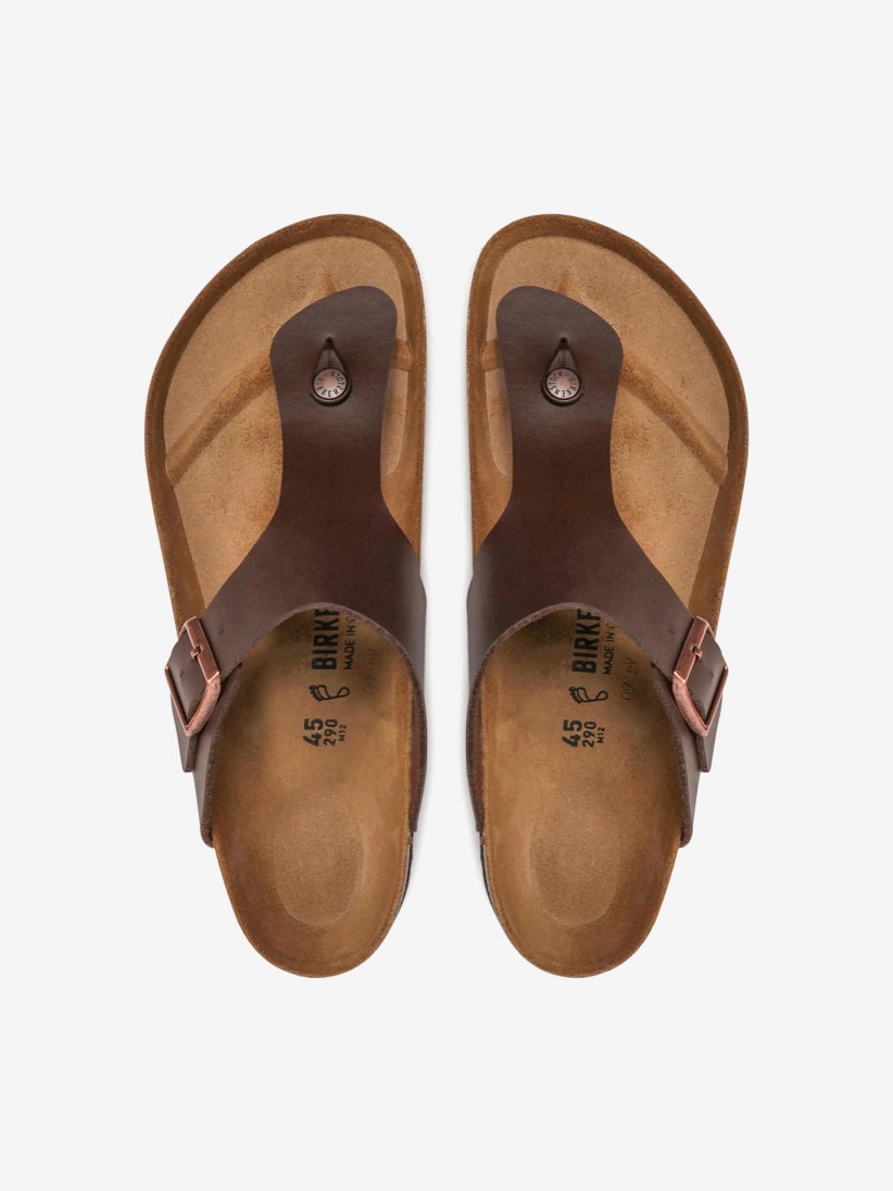 Chinelos Birkenstock Ramses Birko-Flor Castanhos Chinelos Birkenstock Ramses Birko-Flor Castanhos