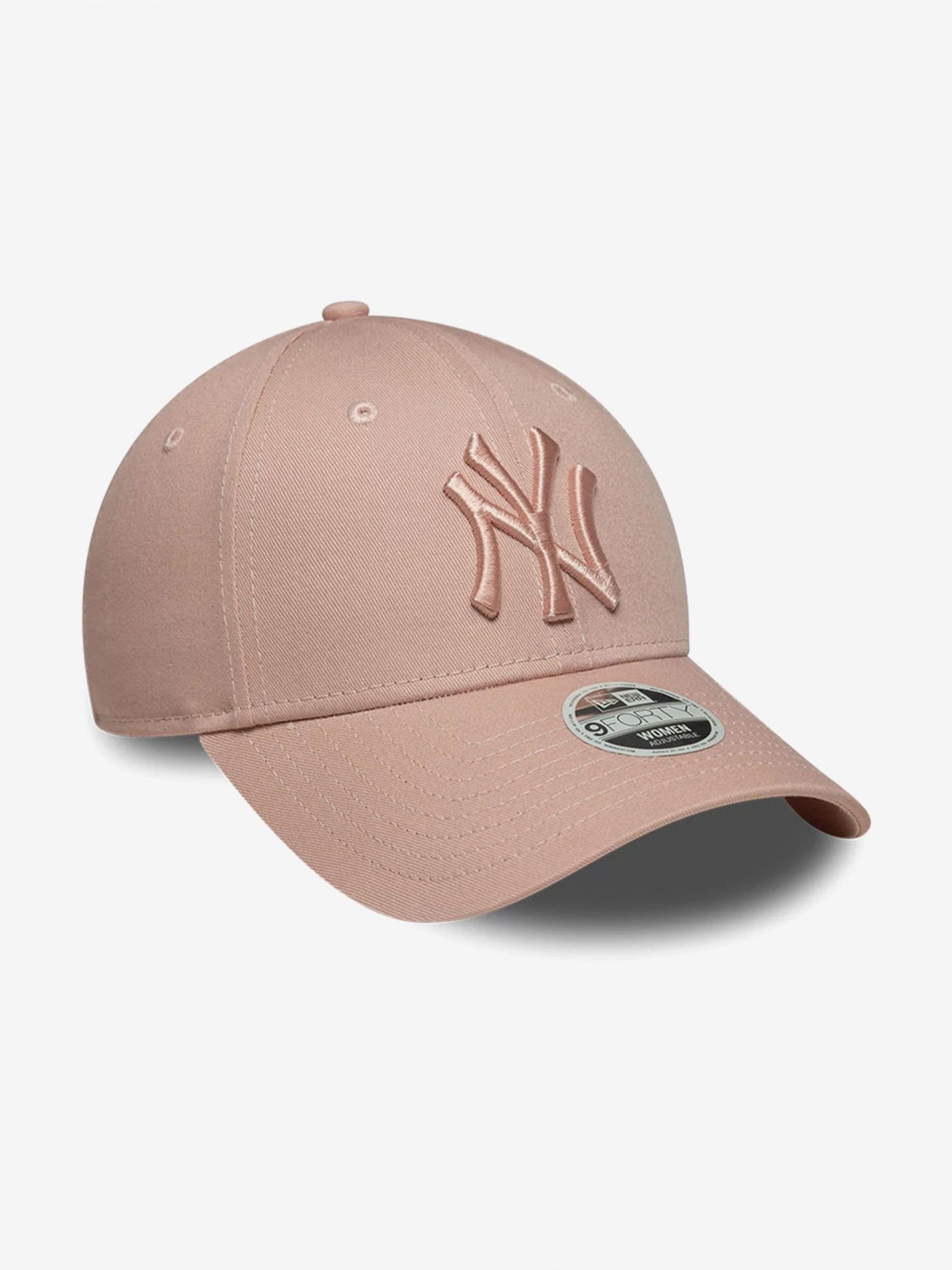 Boné New Era New York Yankees Essential 9FORTY Rosa Para Mulher