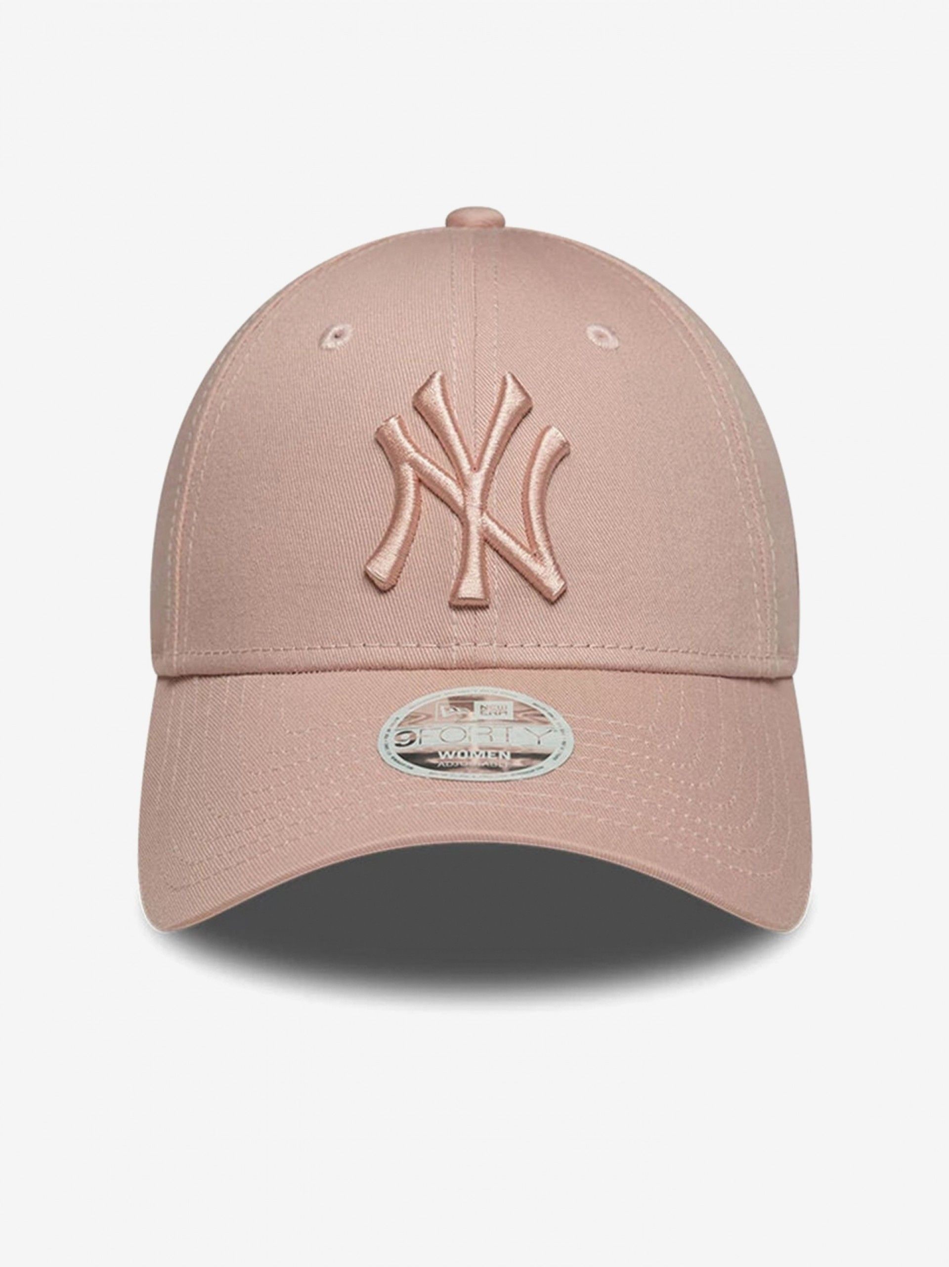 Boné New Era New York Yankees Essential 9FORTY Rosa Para Mulher