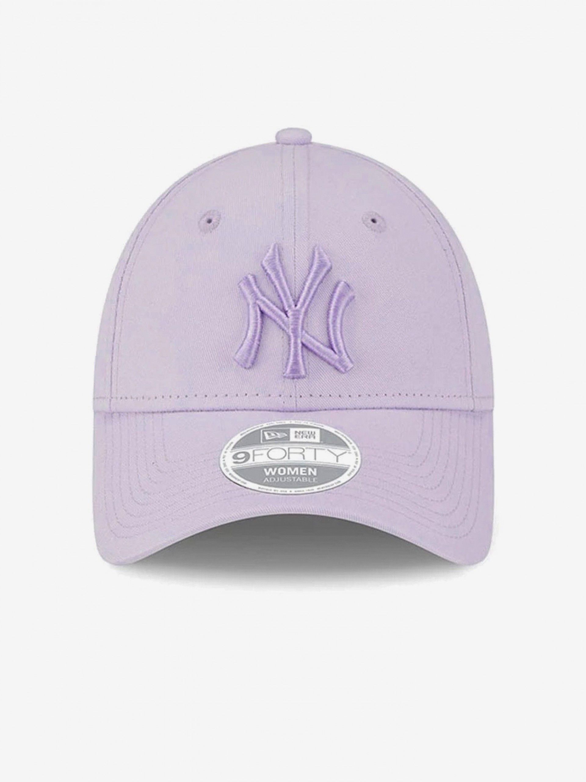 Boné New Era New York Yankees Essential 9FORTY Lilás Para Mulher