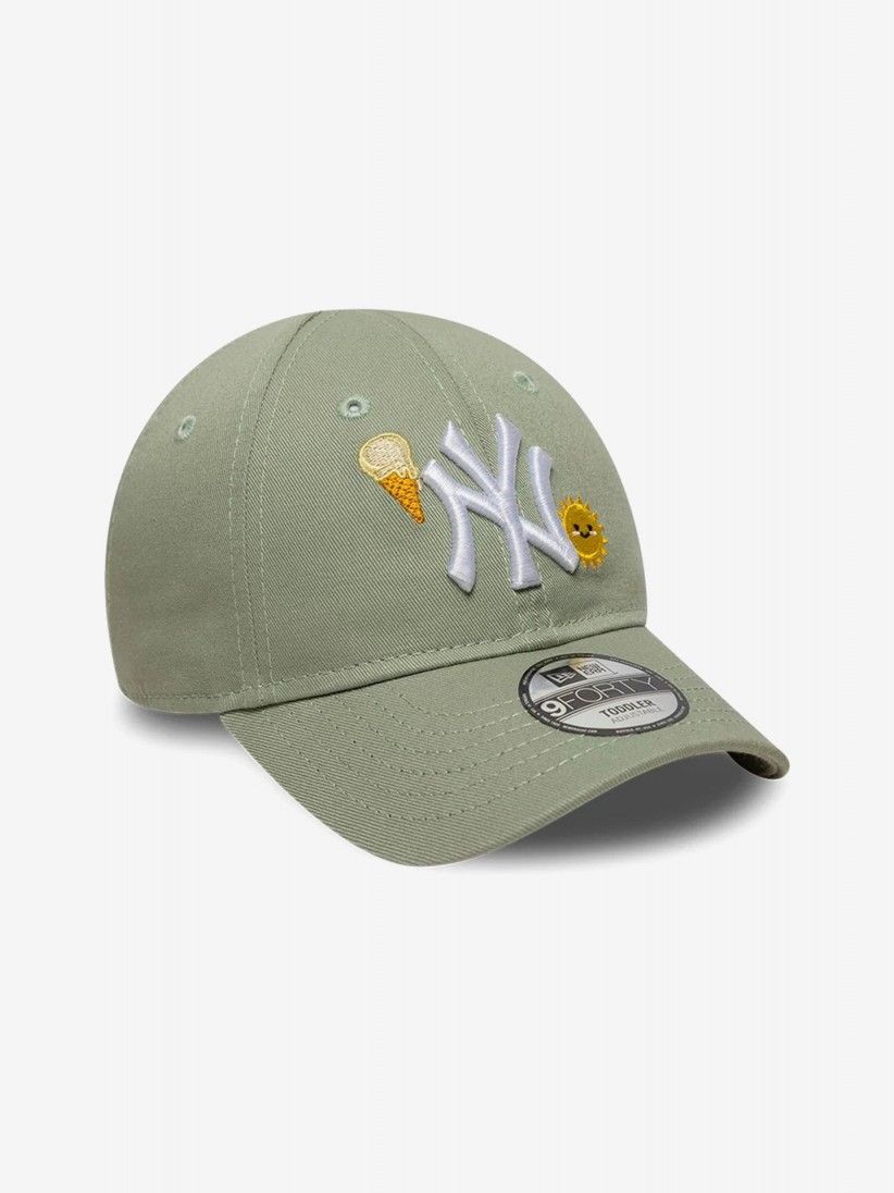 New Era New York Yankees Summer 9FORTY Toddler Green Cap New Era New York Yankees Summer 9FORTY Toddler Green Cap