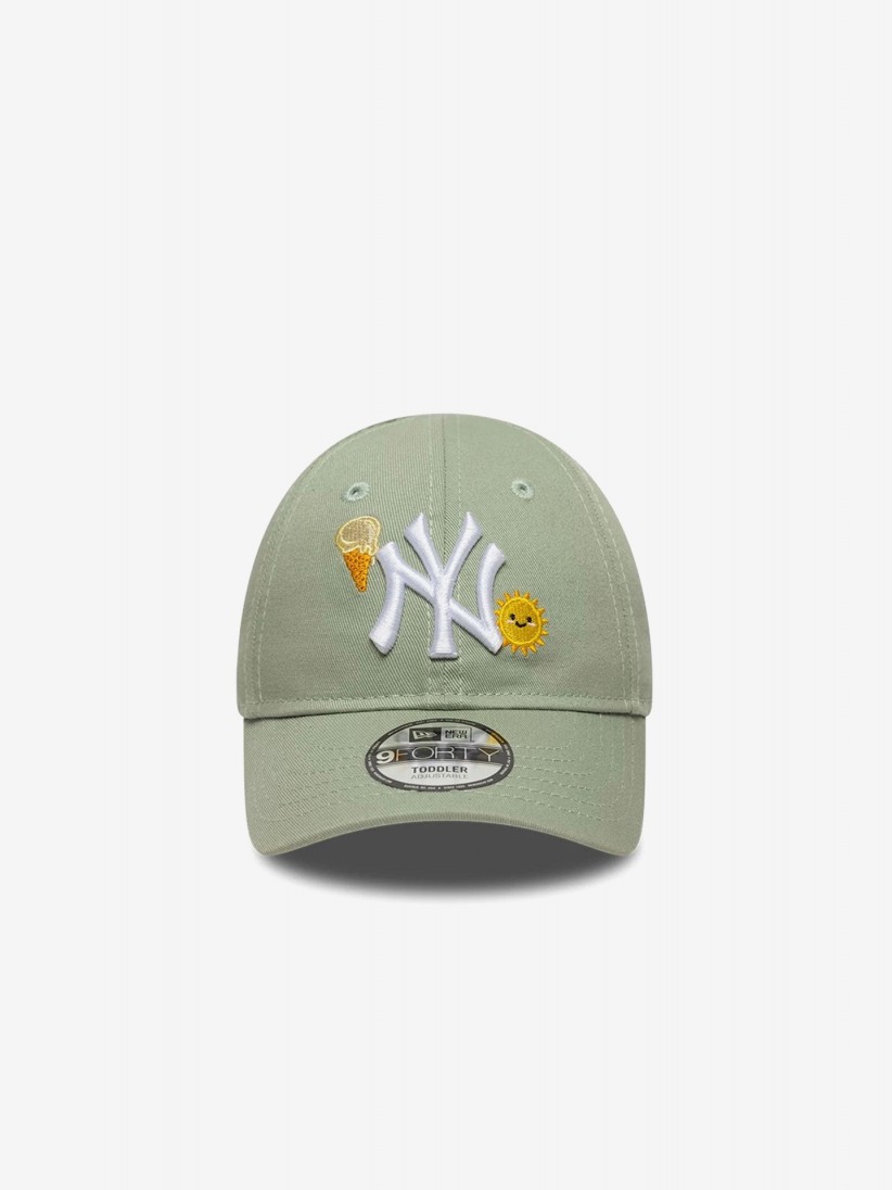 New Era New York Yankees Summer 9FORTY Toddler Green Cap New Era New York Yankees Summer 9FORTY Toddler Green Cap