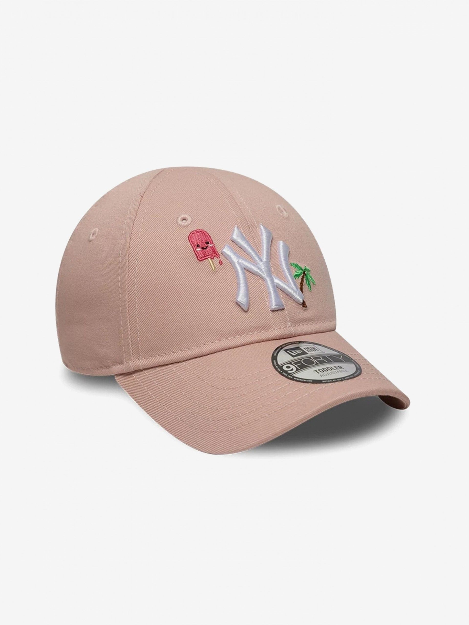 New Era New York Yankees Summer 9FORTY Toddler Pink Cap