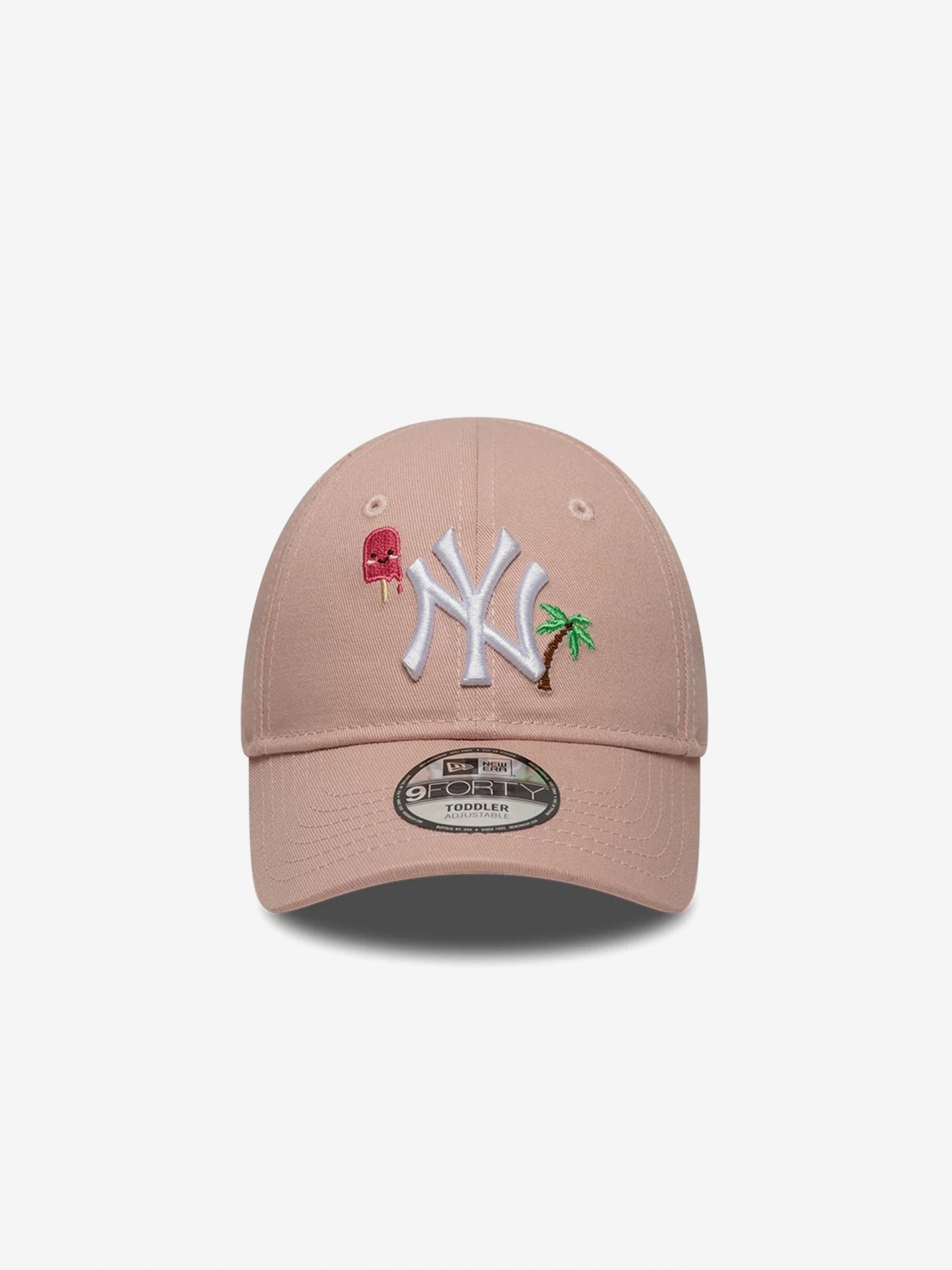New Era New York Yankees Summer 9FORTY Toddler Pink Cap