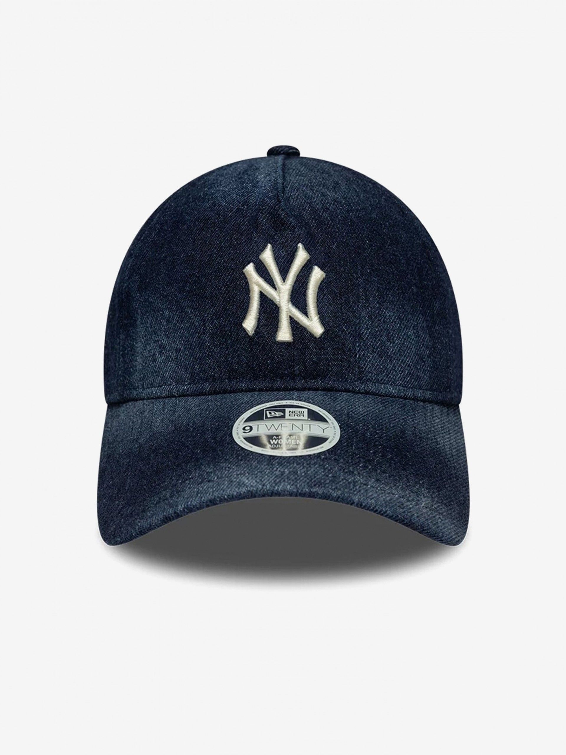Boné de Ganga New Era New York Yankees 9TWENTY A-Frame Denim Azul Para Mulher
