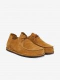 Birkenstock Utti Lace Suede Leather Camel Shoes