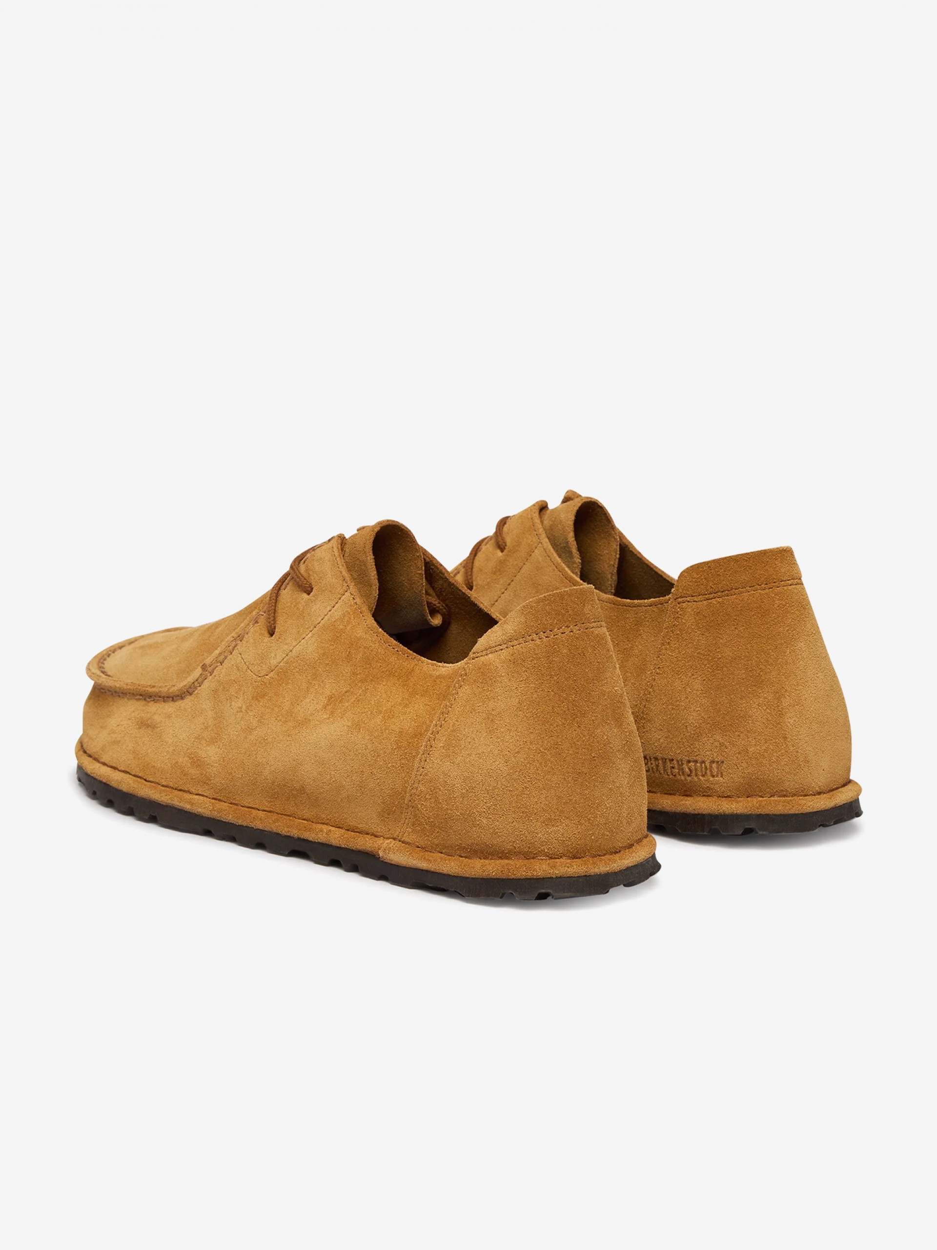Birkenstock Utti Lace Suede Leather Camel Shoes