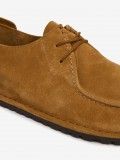 Birkenstock Utti Lace Suede Leather Camel Shoes