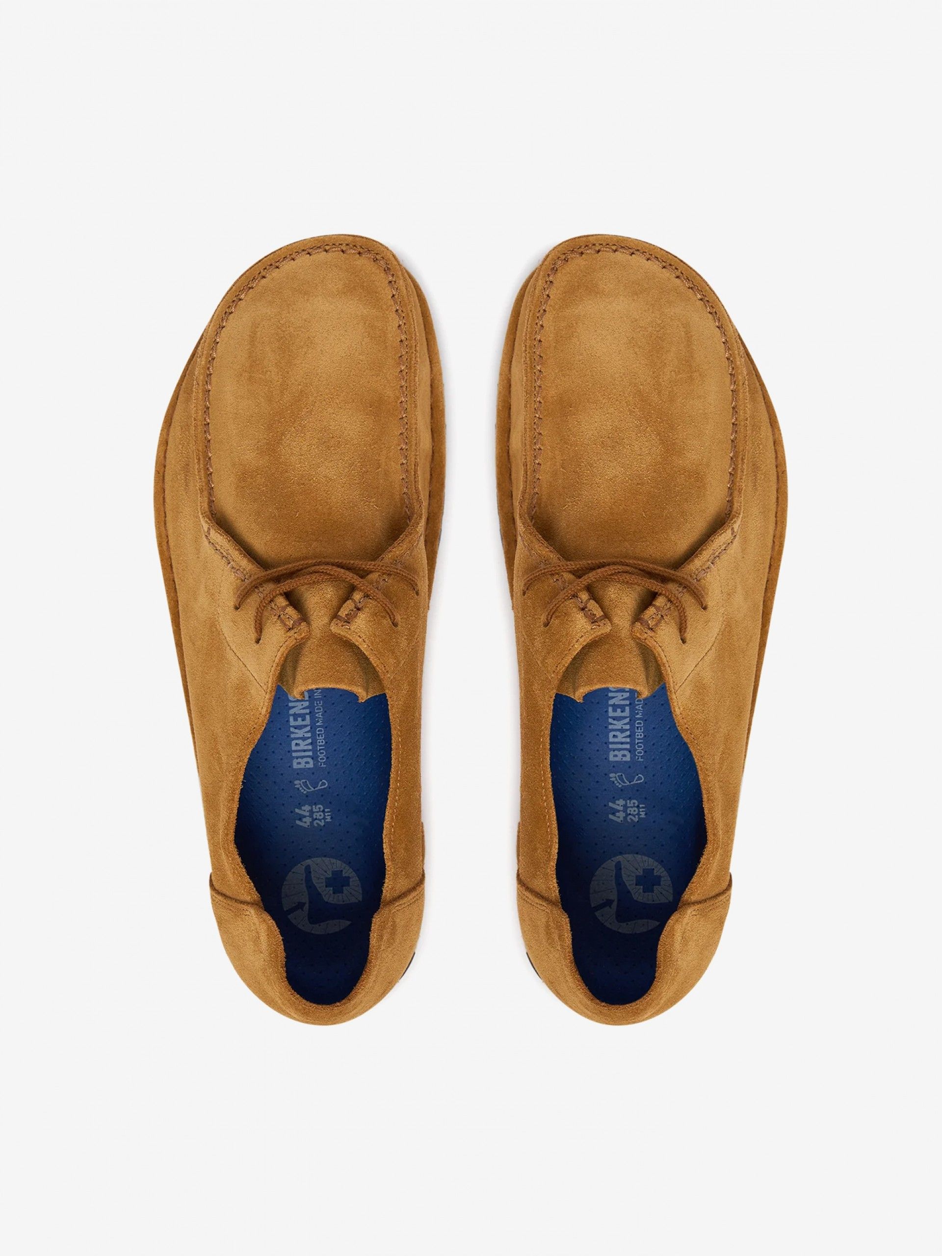 Birkenstock Utti Lace Suede Leather Camel Shoes