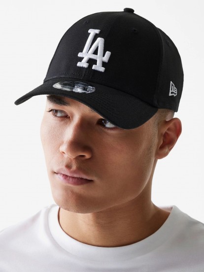 Gorra New Era Los Angeles Dodgers League Essential 9FORTY Negra