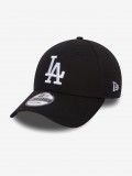 Bon� New Era Los Angeles Dodgers League Essential 9FORTY Preto