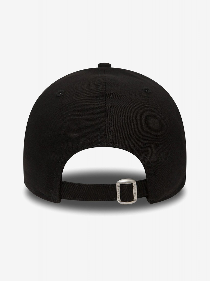 Bon� New Era Los Angeles Dodgers League Essential 9FORTY Preto